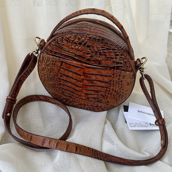 Brahmin Toasted Almond Crossbody - Picture 5 of 9